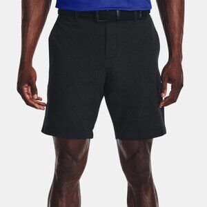 NWT Under Armour UA Golf Vented Men's Shorts 10” Black 1377359 001 Size 38
